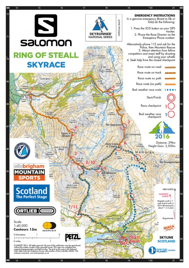 News Tue 23rd Aug 2016 Salomon Ring of Steall Skyrace Update